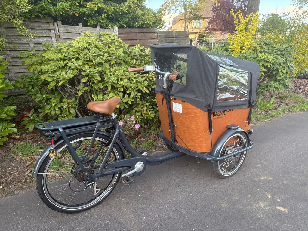 Babboe curve elektrisch 1300km met GPS tracker, Bezorgen kan, Vélos & Vélomoteurs, Autres marques, Électrique, Enlèvement ou Envoi