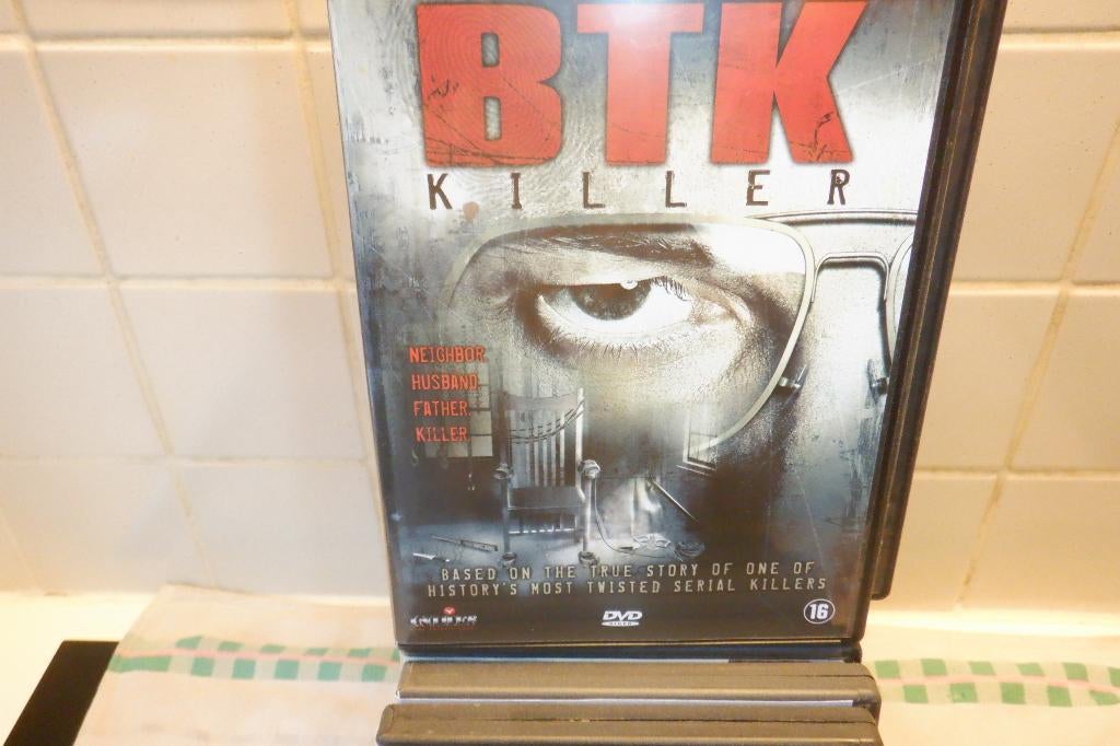 DVD BTK Killer., Cd's en Dvd's, Dvd's | Horror, Zo goed als nieuw, Gore, Vanaf 16 jaar, Verzenden