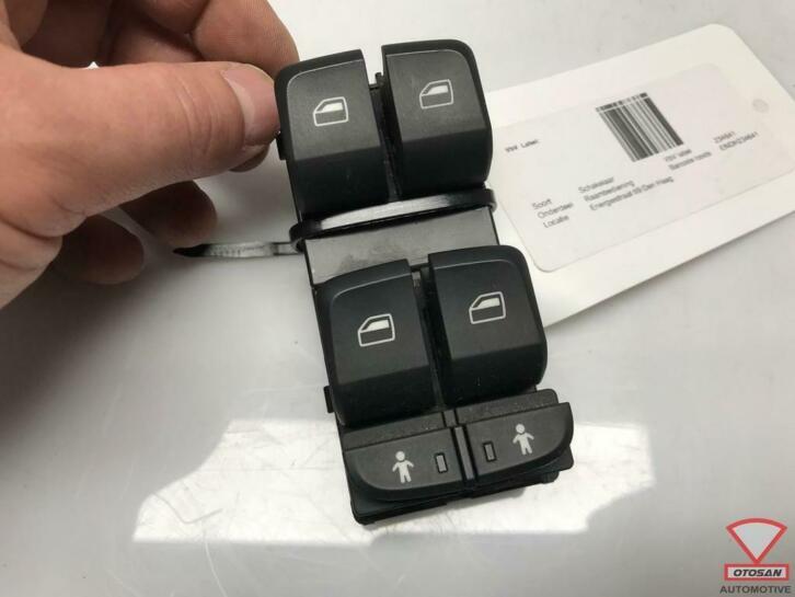 interrupteur de vitre audi a3 8v avant gauche 8v0959851d, AUDI AG, Auto-Union-Strasse 1
85045  Ingolstadt, DE, Audi, Utilisé