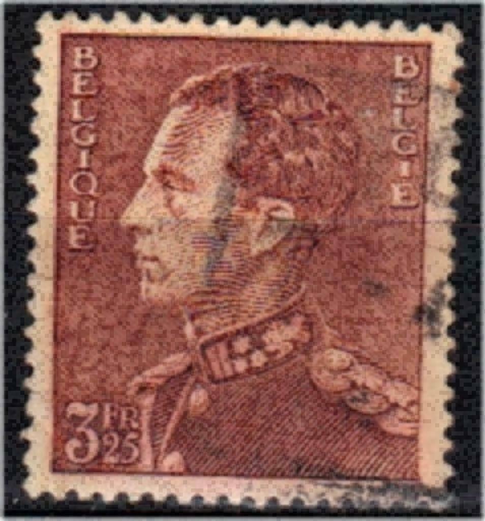 Belgique 1940 - Yvert/OBP 531 - Léopold III - Port Type (ST), Envoi, Affranchi, Oblitéré, Maison royale