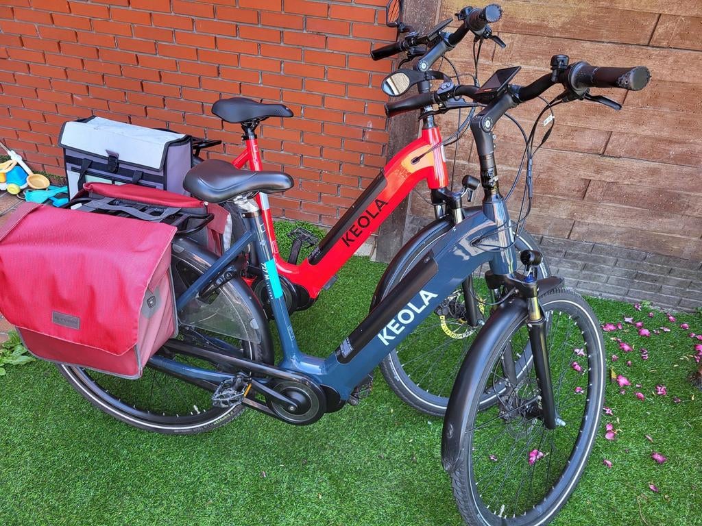 Set van elektrische damesfietsen, Fietsen en Brommers, Elektrische fietsen, Ophalen