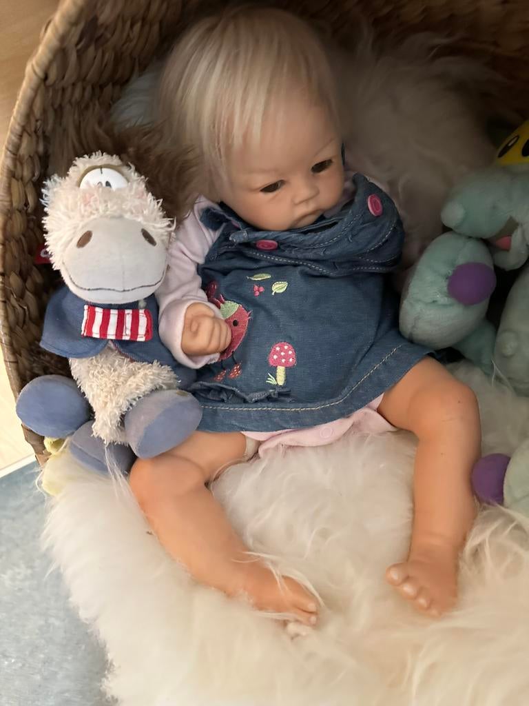 Porseleinen baby, Verzamelen, Poppen, Ophalen, Zo goed als nieuw