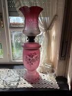 Olielamp, roze, 70cm hoog, Antiek en Kunst, Ophalen