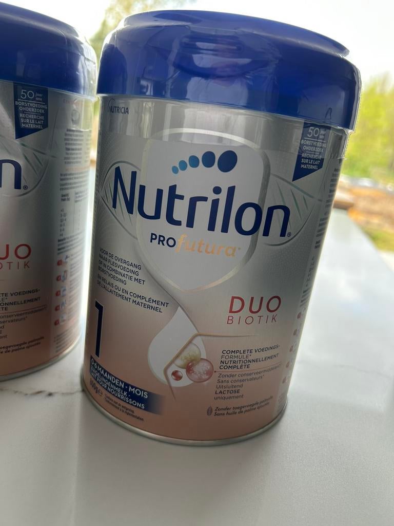2 dichte blikken nutrilon ProFutura, Ophalen, Nieuw