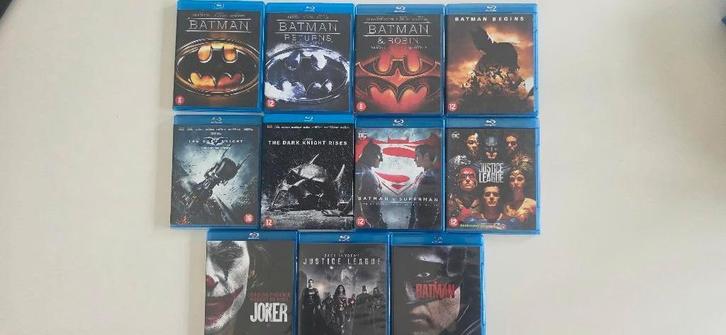 BR - Batman collectie 11 films, Cd's en Dvd's, Blu-ray, Zo goed als nieuw, Avontuur, Ophalen of Verzenden