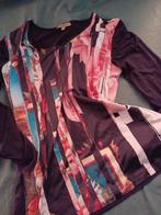 Zwart en koraal longsleeves 46 Alain Murat, Verzenden, Zwart, Maat 46/48 (XL) of groter, Zo goed als nieuw