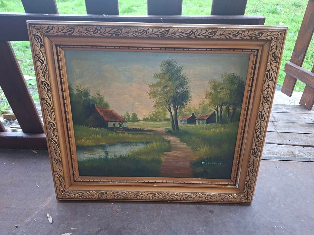 Tableau verbruggen, Antiquités & Art, Art | Peinture | Classique