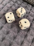 Set de 3 grands dés, Enlèvement ou Envoi, Comme neuf