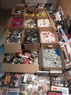 125 kg Lego + boekjes + minifiguren + dozen, Enlèvement, Utilisé, Briques en vrac, Lego