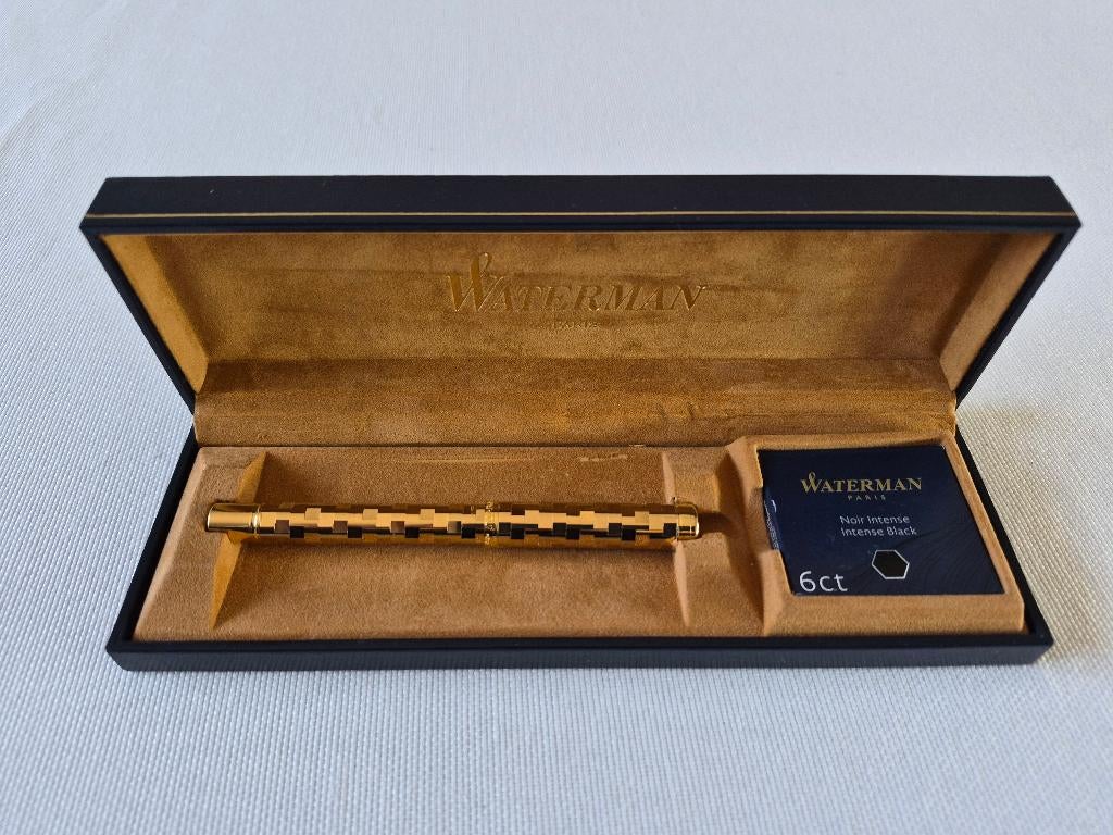 Waterman Lady Patricia 18K/750 F-nib, Collections, Stylos, Neuf, Enlèvement ou Envoi, Avec boîte, Stylo