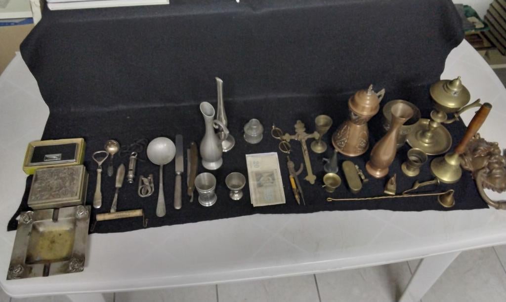 Du vieux matériel, du cuivre et de l'argent., Enlèvement ou Envoi, Cuivre