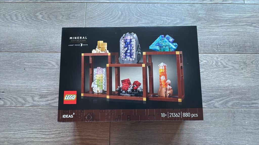 Lego Ideas 21362 Mineralenverzameling NIEUW in Doos, Kinderen en Baby's, Lego, Nieuw, Ophalen of Verzenden, Ideas
