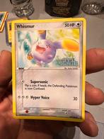 Whismur 69/100 ex Crystal Guardians Holo estampillé, Enlèvement ou Envoi, Comme neuf, Cartes en vrac