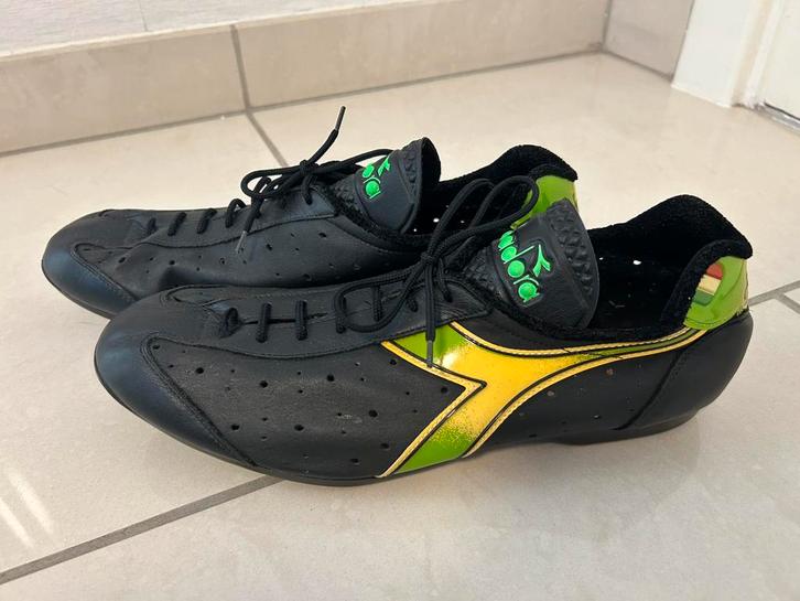 Vintage Diadora wielerschoenen, jaren ’80 retro cycling, Sports & Fitness, Cyclisme, Neuf, Chaussures, Enlèvement ou Envoi