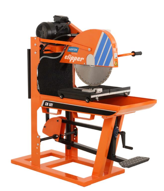 Nieuwe steenzaag Norton Clipper CM501, Ophalen, Norton, Overige typen, Nieuw