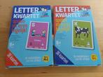 2 Sets letterkwartet vanaf 5 jaar €5, Kinderen en Baby's, Speelgoed | Educatief en Creatief, Ophalen, Nieuw, Taal en Lezen