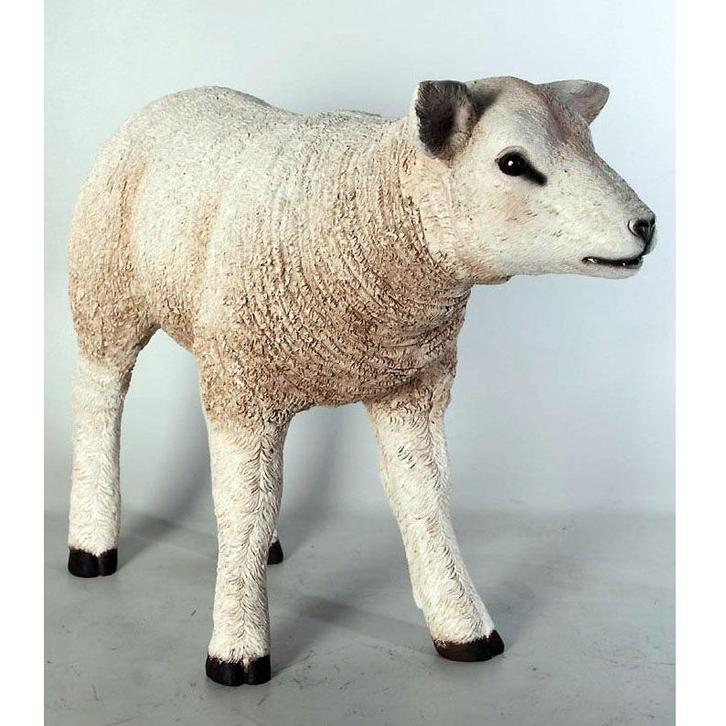 Statue en forme d'agneau et de mouton Texelaar, 58 cm, Collections, Collections Animaux, Neuf, Enlèvement