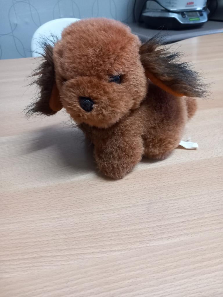 Peluche chien vintage, Enlèvement ou Envoi