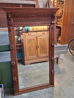 Antieke spiegel, Ophalen, Rechthoekig, 50 tot 100 cm, 100 tot 150 cm