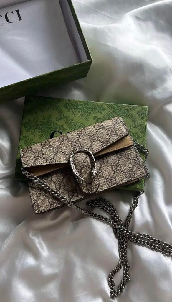 Gucci Dionysus minitas, Ophalen of Verzenden, Nieuw, Bruin, Handtas