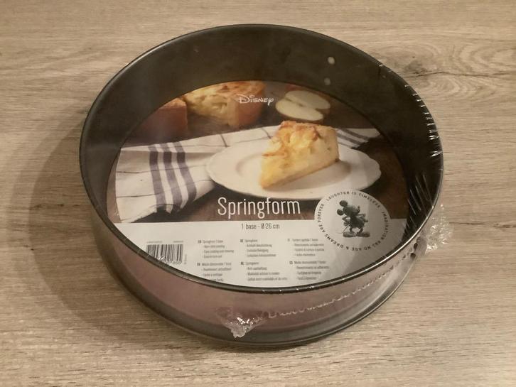 Moule à pâtisserie Disney Mickey Mouse (Nouveau) (26 cm), Collections, Disney, Neuf, Autres types, Mickey Mouse, Enlèvement ou Envoi