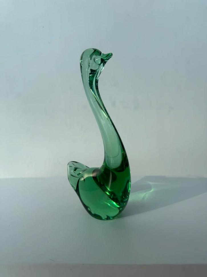 Zwaan glas Murano stijl, Antiek en Kunst, Kunst | Designobjecten, Ophalen of Verzenden