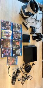 Playstation met VR bril en spellen, Enlèvement, Utilisé