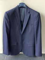 Donkerblauw kostuum en overhemd H&M, maat 48(S), slim fit, Ophalen of Verzenden, Zo goed als nieuw, H&M, Maat 48/50 (M)