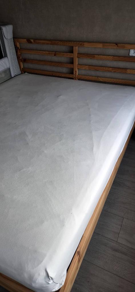 tarva bed ikea, Maison & Meubles, Enlèvement, Utilisé, 200 cm, Bois