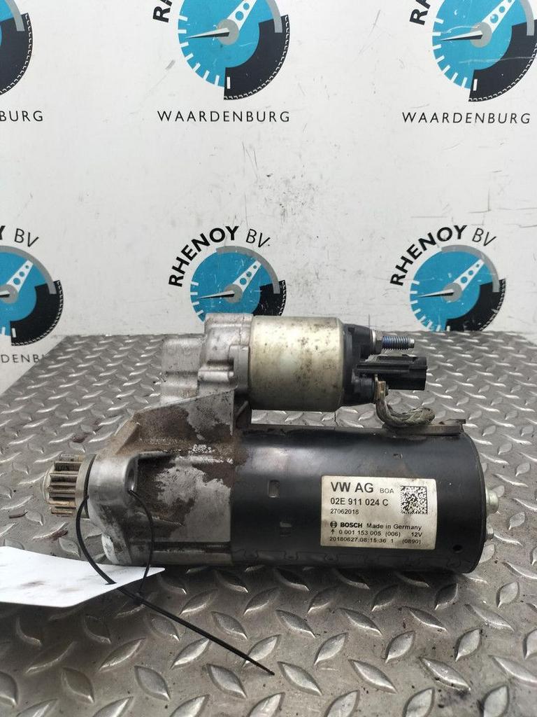 VOLKSWAGEN CADDY SA 2.0 TDI L1H1 BMT Hi.  STARTMOTOR 02E9110, Auto-onderdelen, Overige Auto-onderdelen, Ophalen of Verzenden, Gebruikt