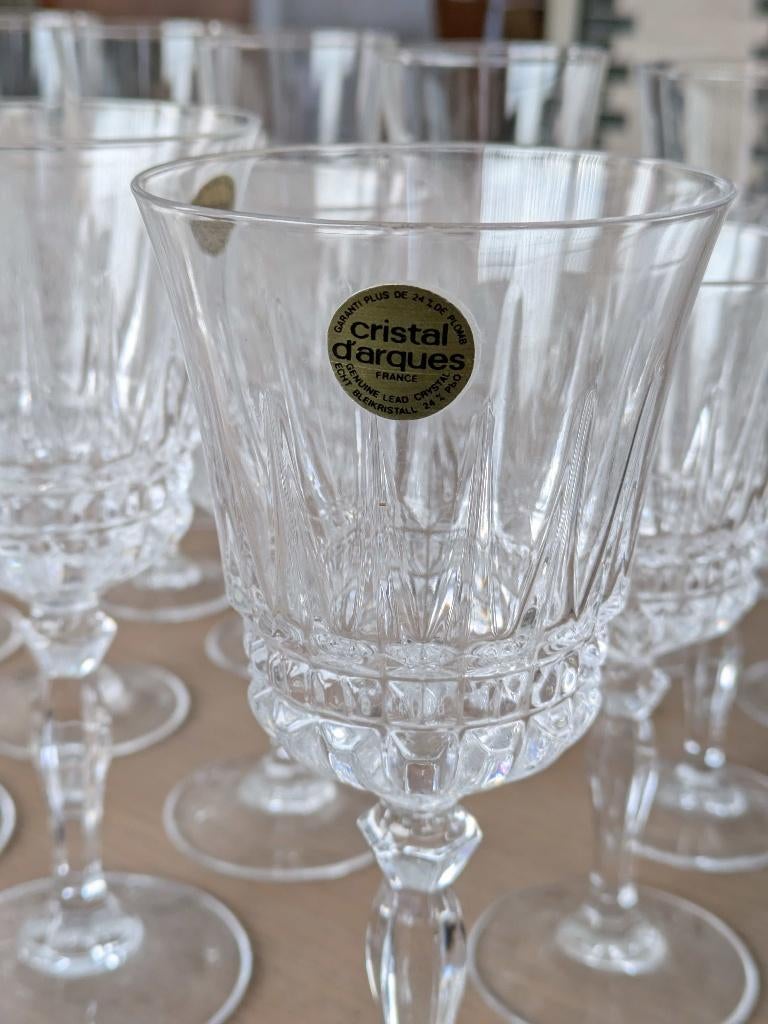 glasservies cristal d'arques, Ophalen