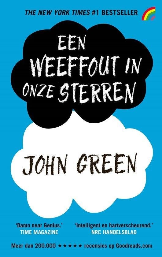 Te Koop Boek EEN WEEFFOUT IN ONZE STERREN John Green, Boeken, Romans, Gelezen, Amerika, Ophalen of Verzenden