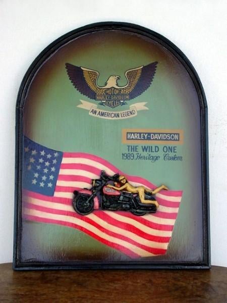 Motorbike wandbord 83 cm - motor pubbord, Verzamelen, Automerken, Motoren en Formule 1, Nieuw, Ophalen