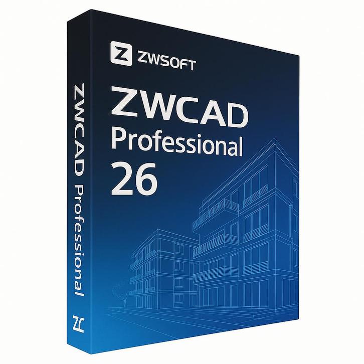 ZWCAD Professional 26, Informatique & Logiciels, Logiciel d'Éducation & Cours, Neuf, Windows, Enlèvement