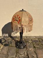 Lampe Art nouveau en acier en fer forgé, Enlèvement ou Envoi