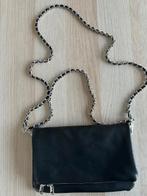 Zwarte handtas met ketting nieuw, Ophalen of Verzenden, Nieuw, Zwart, Schoudertasje