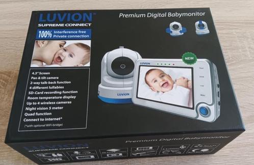 Babyfoon met camera Luvion supreme connect, Kinderen en Baby's, Babyfoons, Gebruikt, Camera, Terugspreekfunctie, Ophalen of Verzenden