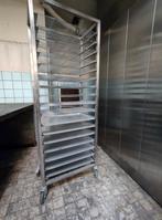 Inox bakkerskar patisserie met gril en platen, Ophalen