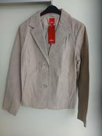 S Oliver vest echt leder, Vêtements | Femmes, Vestes | Hiver, Enlèvement ou Envoi, Beige, S oliver, Taille 42/44 (L)