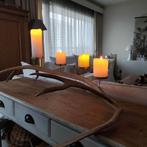 Kaarshouder op hertengewei, Ophalen, Nieuw, Hout