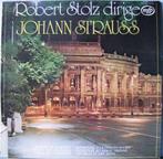 LP Robert Stolz - Dirige Johann Strauss, CD & DVD, Vinyles | Classique, Comme neuf, 12 pouces, Enlèvement ou Envoi, Orchestre ou Ballet