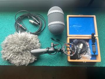 Schoeps CCM41 Micro+ Rycote ophanging/windja+stereokabel beschikbaar voor biedingen