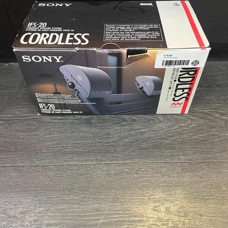 Sony IFS-20 Speaker, Audio, Tv en Foto, Luidsprekerboxen, Zo goed als nieuw, Center speaker, Sony, Ophalen of Verzenden