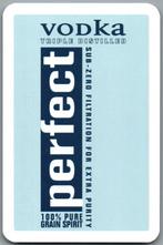 speelkaart - LK8565 - Perfect vodka, Verzamelen, Speelkaarten, Jokers en Kwartetten, Zo goed als nieuw, Verzenden, Speelkaart(en)
