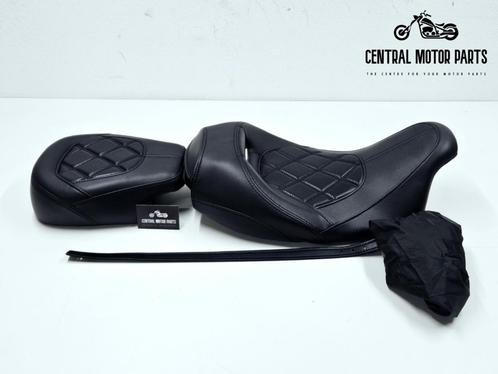 Low Profile Duo Zadel Touring 2009-up Diamond Stitched, Motoren, Onderdelen | Harley-Davidson, Nieuw, Ophalen of Verzenden