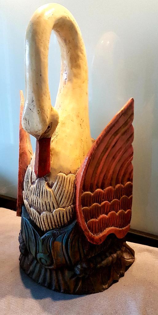 Antieke zwaan deurstopper, Antiek en Kunst, Curiosa en Brocante, Ophalen