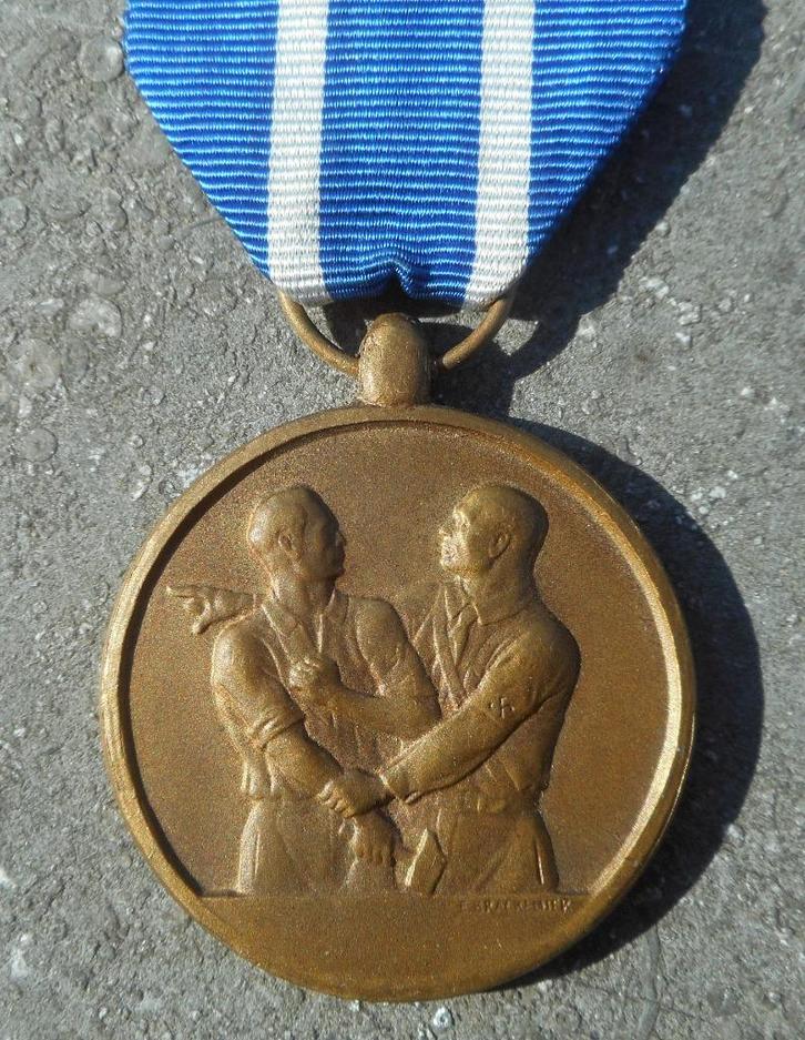 BELGIQUE: MEDAILLE COMMEMORATIVE DE LA DEPORTATION 1942, Verzamelen, Militaria | Algemeen, Landmacht, Lintje, Medaille of Wings