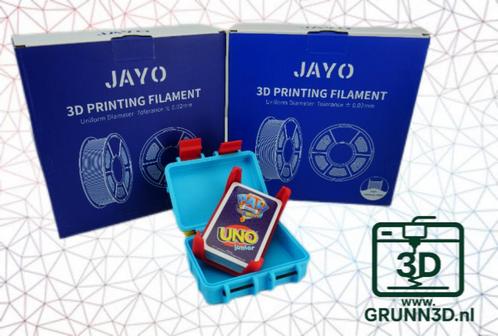 JAYO 3d-filament rol a 1,1kg PLA+ Rood/ Hemelsblauw, Computers en Software, 3D-printerbenodigheden, Nieuw, Ophalen of Verzenden
