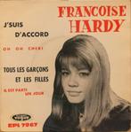 vinyl single Françoise Hardy-Tous les garçons et les filles, 7 inch, Single, Ophalen of Verzenden, Zo goed als nieuw