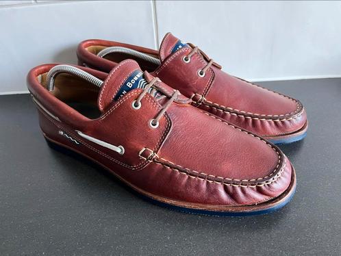 Van Bommel herenschoenen maat 10 / 44, Kleding | Heren, Schoenen, Zo goed als nieuw, Veterschoenen, Bruin, Ophalen of Verzenden